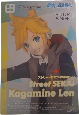 Produktbild von Hatsune Miku: Clolorfull Stage! Desktop x Decorate Collections PVC Statue Kagamine Len Street Sekai Ver. 15 cm