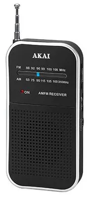 Produktbild von Akai APR-350, Tragbar, Analog, AM, FM, 88 - 108,5 MHz, 530 - 1600 kHz, 0,3 W