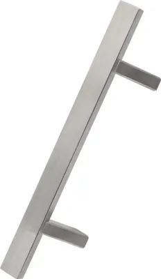 Produktbild von KOTARBAU® Außentürbeschlag Einseitiger Haustürgriff aus Edelstahl mit  langer Schraube INOX 45 Grad  300x500 mm