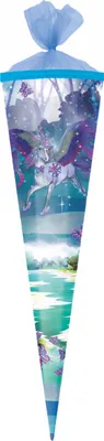 Produktbild von Herlitz Schultüte / Zuckertüte / 85cm / eckig / "Pegasus"