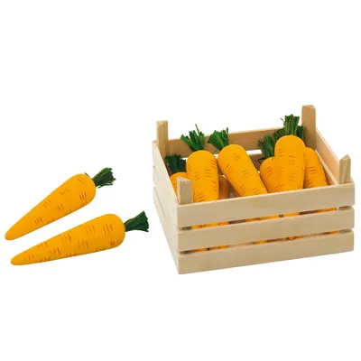 Image de Carottes en cagette de légumes