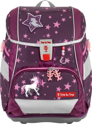 Zdjęcie produktu dla Step by Step Unicorn, Piórnik, Pencil pouch, Tornister szkolny, Torba sportowa, Dziewczyna, Gimnazjum, Plecak, 19 l, Kieszeń przednia, Kieszeń boczna