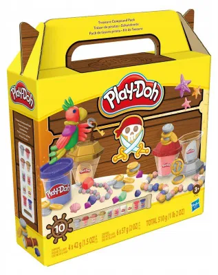 Produktbild von Play-Doh Schatzknete, 3 Jahr(e), Polypropylen (PP), 11 Stück(e)