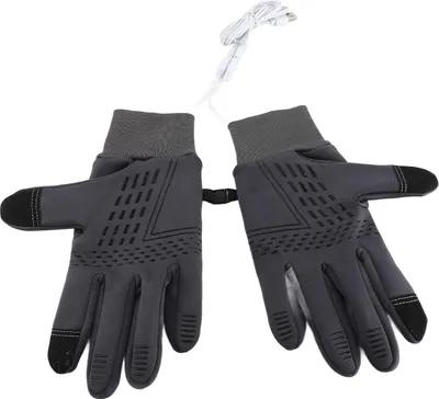 Produktbild von USB beheizte Handschuhe Touchscreen Anti Slip Wind Proof Elektrische Winterhandschuhe für Mann Frau