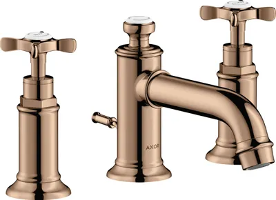 Produktbild von 3-Loch Waschtischarmatur AXOR MONTREUX 30 DN 15 m ZAG 1 1/4Zoll polished red gold polished red gold