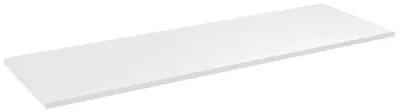 Produktbild von Sapho CIRASA Arbeitsplatte DTDL 131x1,8x46,5cm, weiß Glanz