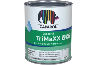 Produktbild von Caparol Capacryl TriMaXX Venti, weiss, 750ml