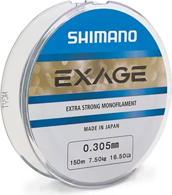 Produktbild von Shimano Fishing Exage Steel Grey 0,225 mm 300 m 4,4 kg Angelleine