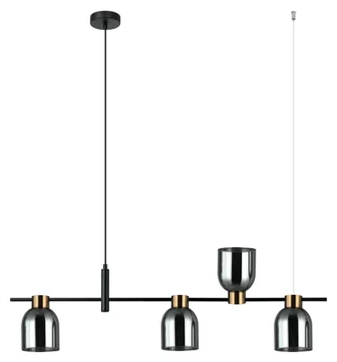 Produktbild von SERVIO PND-66892-4-BK-SG Italux Hängelampe