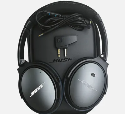Produktbild von Bose QuietComfort 25, Verkabelt, Kopfband, Binaural, Ohrumschließend, Schwarz