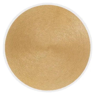 Imagen del producto de Aplique LED Fortuna A/G en acabado dorado cepillado, 28 W, 2270 lúmenes, 3000 K, regulable, con atenuación por fase y pulsador, fabricado en metal y metacrilato - Gea Luce
