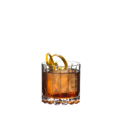 Produktbild von Riedel Drink Specific Glassware Rocks Whisky Gläser 2er-Set, Whiskey Tumbler, Glas, 283 ml, 6417/02