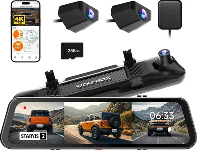 Obrázek produktu pro Přístrojová kamera, rozlišení 4K, systém s více objektivy, bez sady pevného kabelu, 256G TF-a