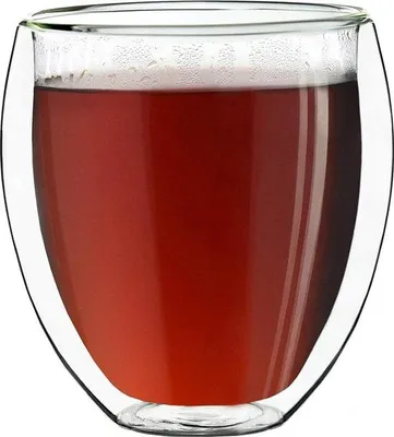 Productafbeelding van Thermoflesjes van borosilicaatglas, dubbelwandig - Set van 4, 400 ml