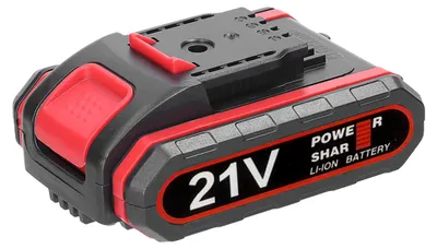 Image de Batterie rechargeable au lithium 21 V et adaptateur - Kit d'alimentation pour outils électriques