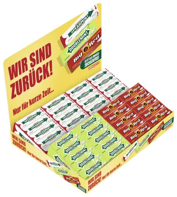 Productafbeelding van Assortimentsverpakking WRIGLEY'S SPEARMINT®, DOUBLEMINT®, BIG RED®, 120 suikerbonbonjes (editie 2026, houdbaar tot 11.10.2027)