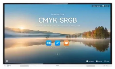Produktbild von HUAWEI IdeaHub Board 3 Pro IHB2-65PB Intelligent Collaboration Device 165,1cm 65Zoll infrared screen Jade white overseas