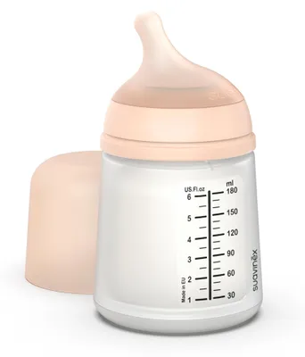 Imagen del producto de Suavinex 3188415 Botella Zero.zero de polipropileno (PP) de 180 ml para bebé, con tetina, libre de