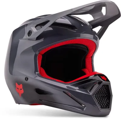 Produktbild von FOX V1 INTERFERE MX-Helm XS in grau/rot