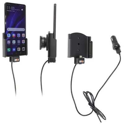 Immagine prodotto di Supporto per dispositivi Brodit 721121 con funzione di ricarica - per smartphone - Huawei P30 Pro