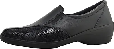 Productafbeelding van Aco Olga 54 Damenschuhe Halbschuhe Slipper Schwarz Freizeit