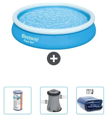 Produktbild von Bestway Fast Set Rund - 366x76 cm - 4-teilig S22265
