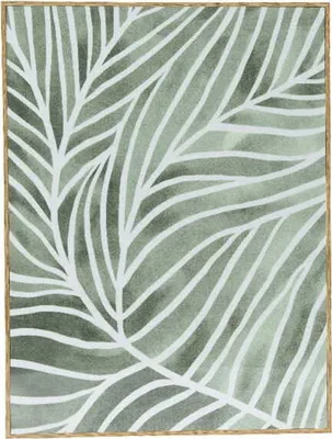 Zdjęcie produktu dla Obraz ścienny na płótnie w zielonych odcieniach MDF 30x40cm