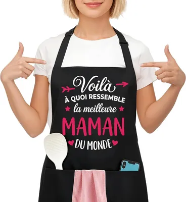 Produktbild von Küchenschürze Damen, verstellbar, praktisches Küchenzubehör