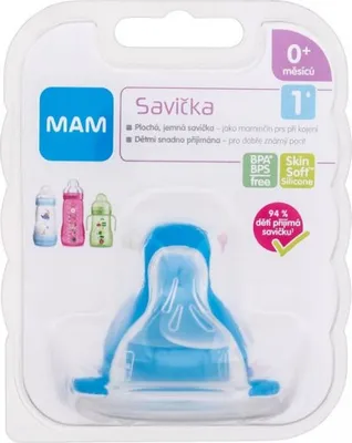 Obrázek produktu pro Teat savička 1 0m+ pro děti 1 - MAM
