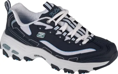 Image de Skechers Damen Sneaker D´Lites Biggest Fan Blau/Weiß