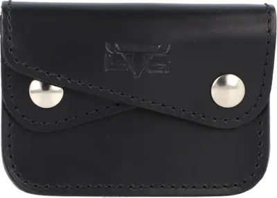 Produktbild von Mika Mini Geldbörse Sattelleder schwarz ca. 10 x 3 x 7 cm 28058701