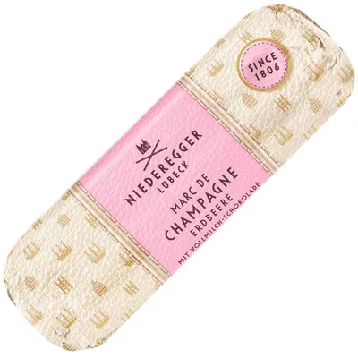 Zdjęcie produktu dla Chleb marcepanowy Niederegger z dodatkiem Marc de Champagne, 125 g
