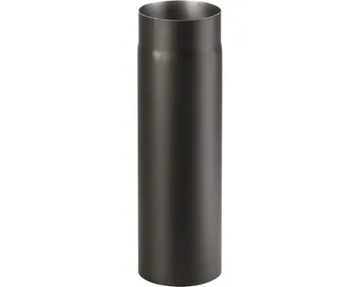 Obrázek produktu pro Kouřová roura 130/500 mm silnostěnná černá