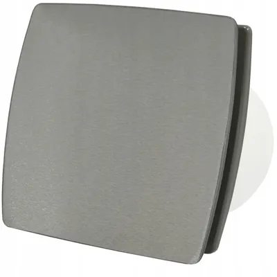 Imagen del producto de Ventilador de pared ELPlast EOL F12B, modelo estándar, acero inoxidable, caudal de 150 m³/h