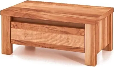 Produktbild von Nachttisch Tinci 1 Kernbuche massiv mit 1 Schublade B 51 x H 23 x T 30 cm
