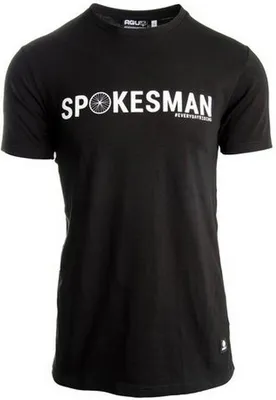 Produktbild von Agu Spokesman Kurzarm-t-shirt Schwarz XS Mann Schwarz XS