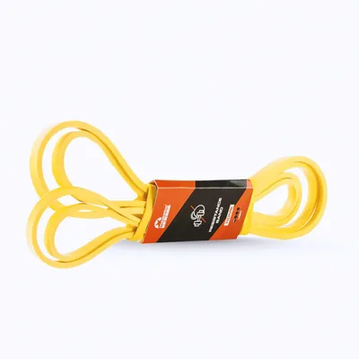 Productafbeelding van Fitnessbandenset, met 4 weerstandsniveaus, 100% latex, veelzijdig voor krachttraining