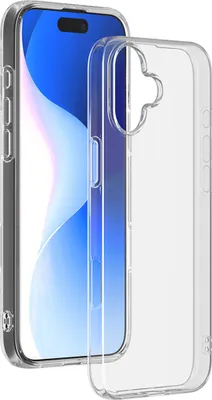 Produktbild von BigBen, Hülle für iPhone 16 Flexibel SiliSoft Vergilbungsfrei, Transparent