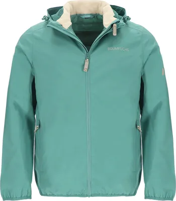 Produktbild von Baumfuchs Herren Funktionsjacke 2-in-1 - Jacke mit Kapuze und Steppweste mit Stehkragen in Salbei Größe XL