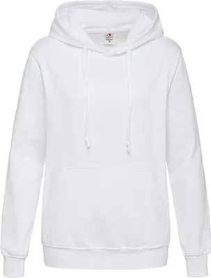 Produktbild von Stedman ST4110 | Hooded Sweatshirt / Damen Kapuzenpulli |  | WRAP - Farbe: White - Größe: L