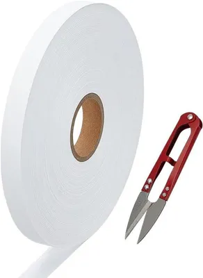 Immagine prodotto di Etichette adesive - Bianche - Larghezza 15 mm, con taglio