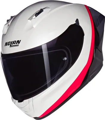 Zdjęcie produktu dla Nolan N60-6 Sport Special Paint Helm, perlmutt/schwarz/orange, M (58)