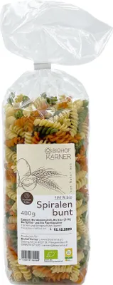 Produktbild von Spiralen bunt 400g