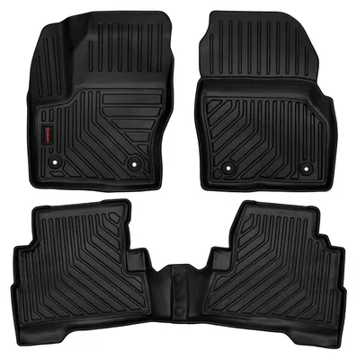 Produktbild von Gummi-Fußmatten für Ford Kuga MK2 2012-2019 (SUV) – 4-tlg, Schwarz, passgenau