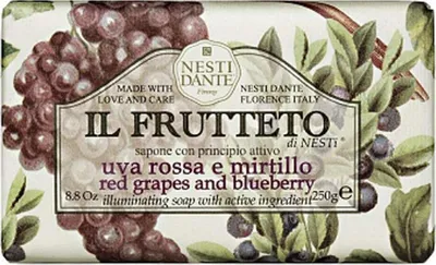 Obrázok produktu pre Nesti Dante Il Frutetto mydlo Soap Red Grapes & Blueberry 250 g
