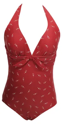 Productafbeelding van VILOREE Rockbilliy jaren '50 dames badpak, badmode, monokini, haltermodel