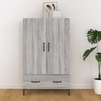 Image de vidaXL Highboard Gris Sonoma 70x31x115 cm Bois composite