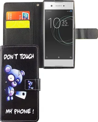 Produktbild von Handyhülle Tasche für Case Handy Sony Xperia XA1 Bär mit Beil