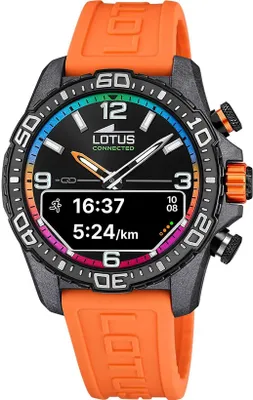 Produktbild von Lotus Herren Uhr Multifunktion Fashion Sport Kunststoff Armbanduhr orange UL20000/7