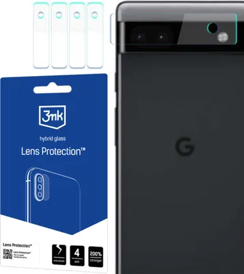 Obrázek produktu pro 3mk Lens Protection ochrana displeje fotoaparátu pro Google Pixel 6a